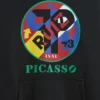 Robert Indiana Vintagesoft-grafikk-hettegenser