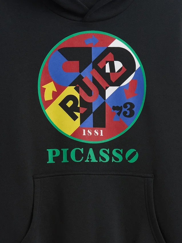 Robert Indiana Vintagesoft-grafikk-hettegenser