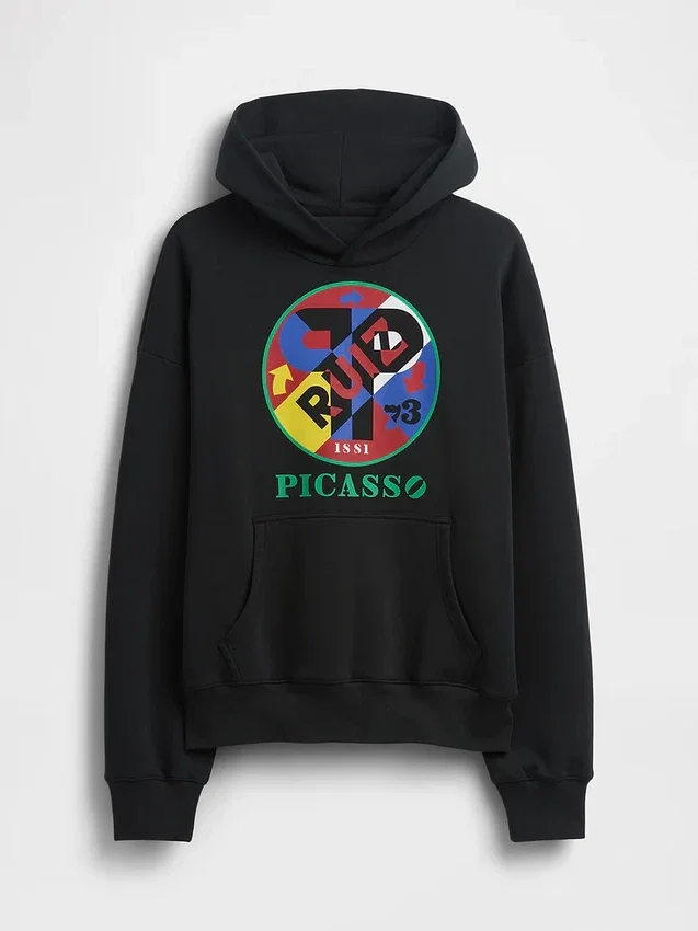 Robert Indiana Vintagesoft-grafikk-hettegenser