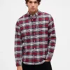 Rutete Oxford-skjorte med knapper