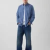 Rutete Oxford-skjorte med knapper