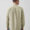 Rutete Oxford-skjorte med knapper