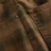Rutete shorts i kanvas