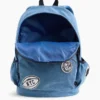 Ryggsekk for barn i denim med logopatch