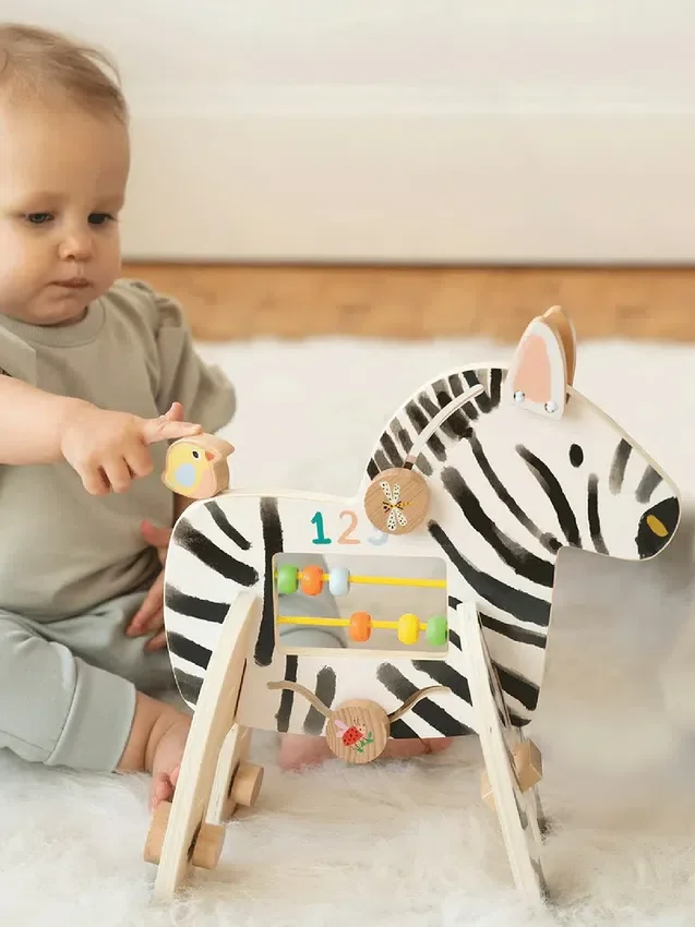 Safari Zebra-aktivitetsleketøy