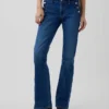 Sailor-Jeans med lav midje, lange og smale ben