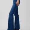 Sailor-Jeans med lav midje, lange og smale ben