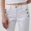 Sailor-Jeans med lav midje, lange og smale ben
