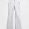 Sailor-Jeans med lav midje, lange og smale ben