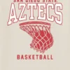 San Diego State University Basketball Hoop-grafisk T-skjorte