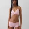 Secondskin bralette med kryssende stropper