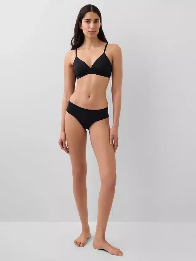 Secondskin bralette med kryssende stropper