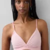 Secondskin bralette med kryssende stropper