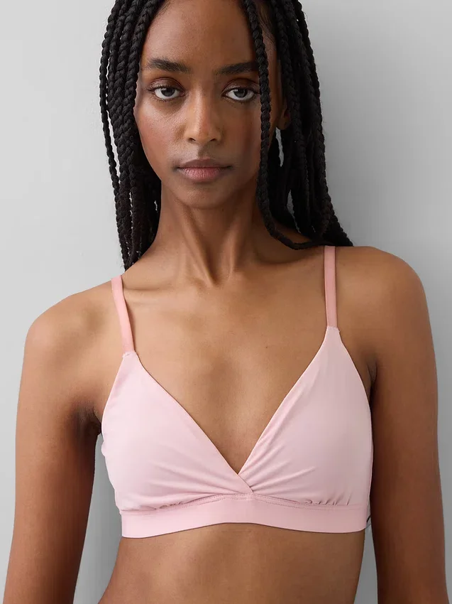 Secondskin bralette med kryssende stropper