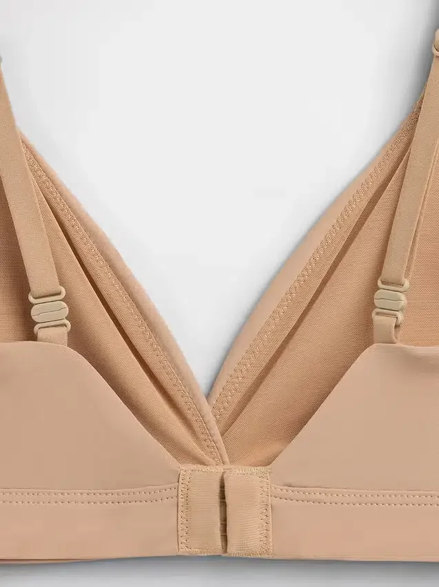 Secondskin bralette med kryssende stropper