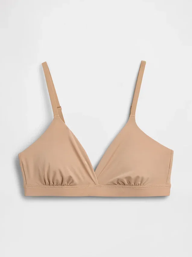 Secondskin bralette med kryssende stropper