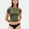 Secondskin kort T-skjorte