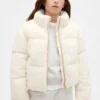 Sherpa-pufferjakke for barn