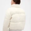 Sherpa-pufferjakke for barn