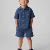 Shorts i lin-bomull for Baby og Småbarn