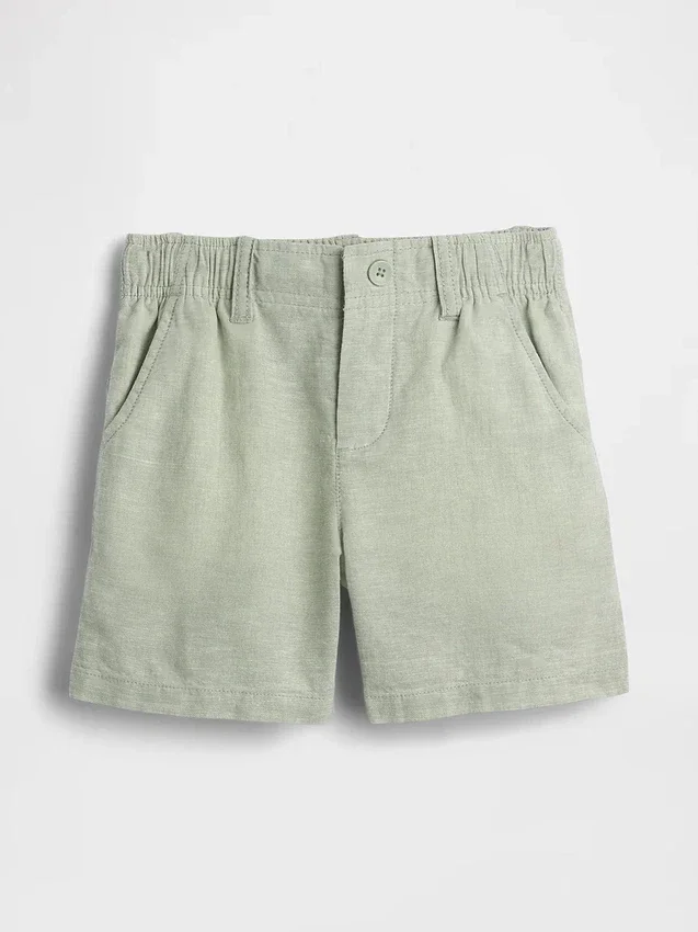 Shorts i lin-bomull for Baby og Småbarn