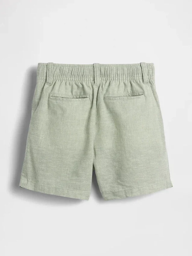 Shorts i lin-bomull for Baby og Småbarn