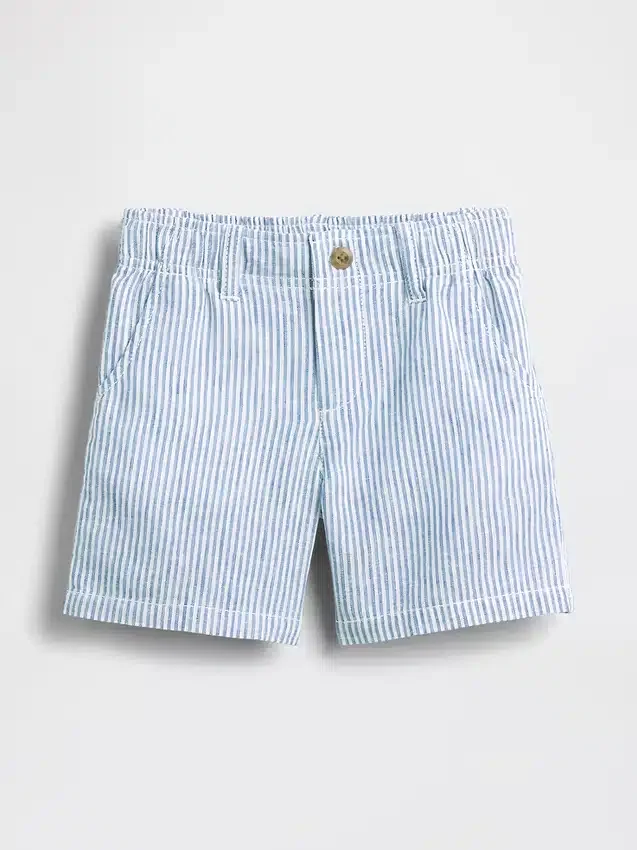 Shorts i lin-bomull for Baby og Småbarn