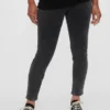 Skinny jeans med innsatt panel for gravide