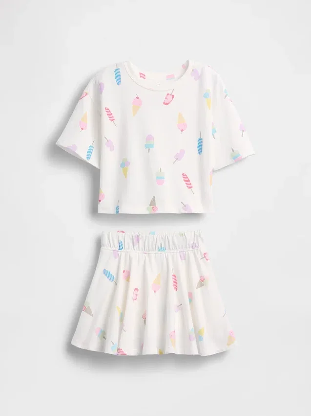Skort-antrekk for Baby og Småbarn