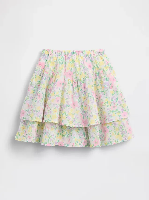 Skort med doble volanger for Baby og Småbarn