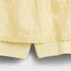 Skort med hullbroderi for barn
