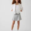 Skort med nedbrettet linning for barn
