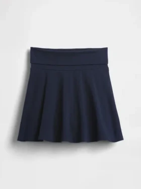 Skort med nedbrettet linning for barn