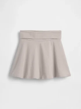 Skort med nedbrettet linning for barn