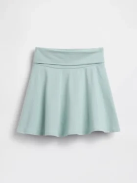 Skort med nedbrettet linning for barn