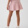 Skort med nedbrettet linning for barn
