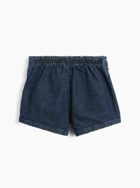 Skort med sløyfe i denim for Baby og Småbarn
