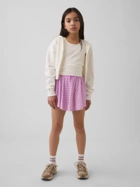 Skort med sommerfugl for barn