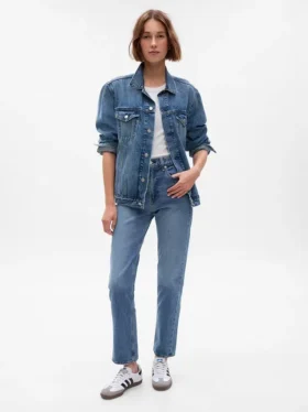 Sky High-Jeans med rette ben