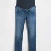 Slim-fit-Jeans med hel panel for gravide