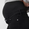 Slim-fit-Jeans med hel panel for gravide