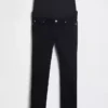 Slim-fit-Jeans med hel panel for gravide