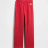 Slim-fit joggebukse med logo for barn