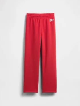 Slim-fit joggebukse med logo for barn