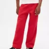 Slim-fit joggebukse med logo for barn