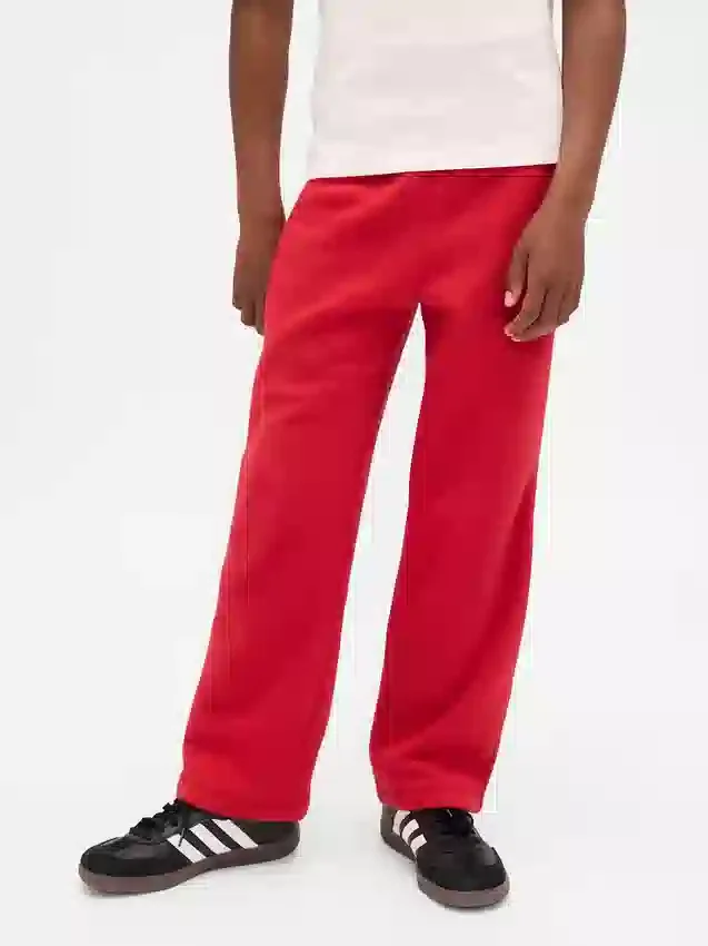 Slim-fit joggebukse med logo for barn