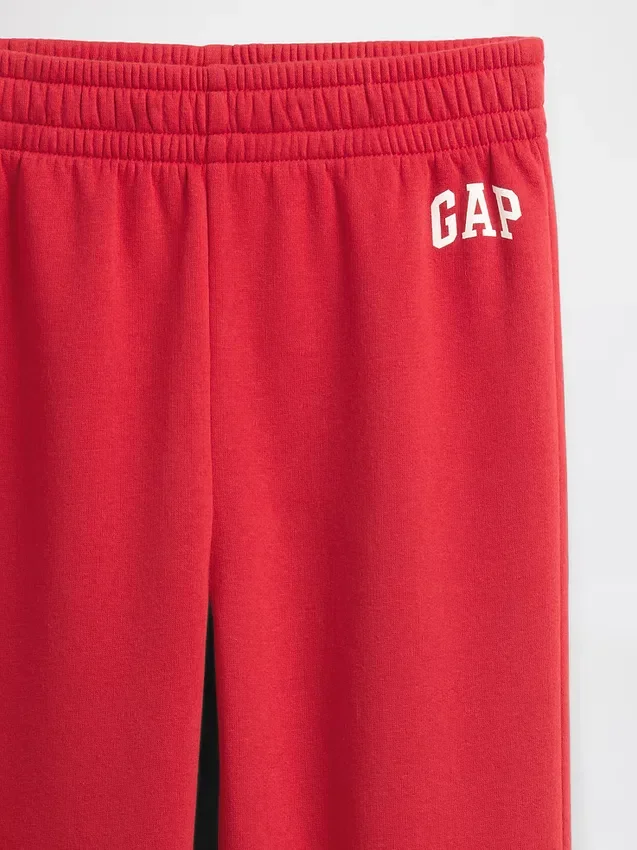 Slim-fit joggebukse med logo for barn