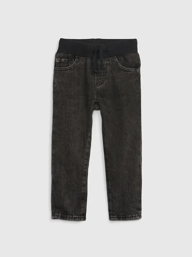 Slim-jeans med elastisk linning for Baby og Småbarn