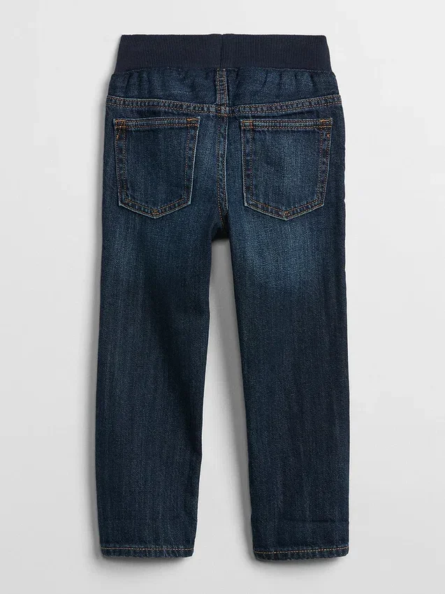 Slim-jeans med elastisk linning for Baby og Småbarn
