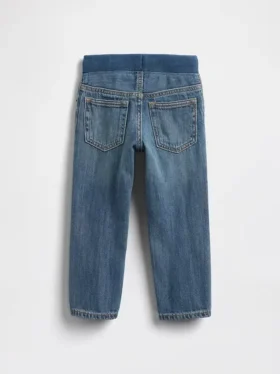 Slim-jeans med elastisk linning for Baby og Småbarn